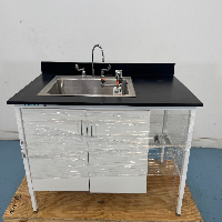 Formaspace 5' Stationary Lab bench w/ Sink image 2